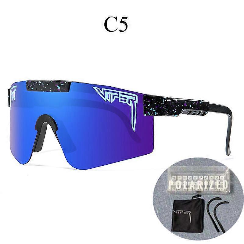 Heyone Polaryzacyjne okulary przeciwsłoneczne Gogle do sportów outdoorowych Okulary jeździeckie Gogle są regulowane C5