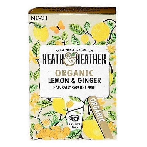 Organiczna herbata cytrynowo-imbirowa, 20 torebek od Heath & Heather