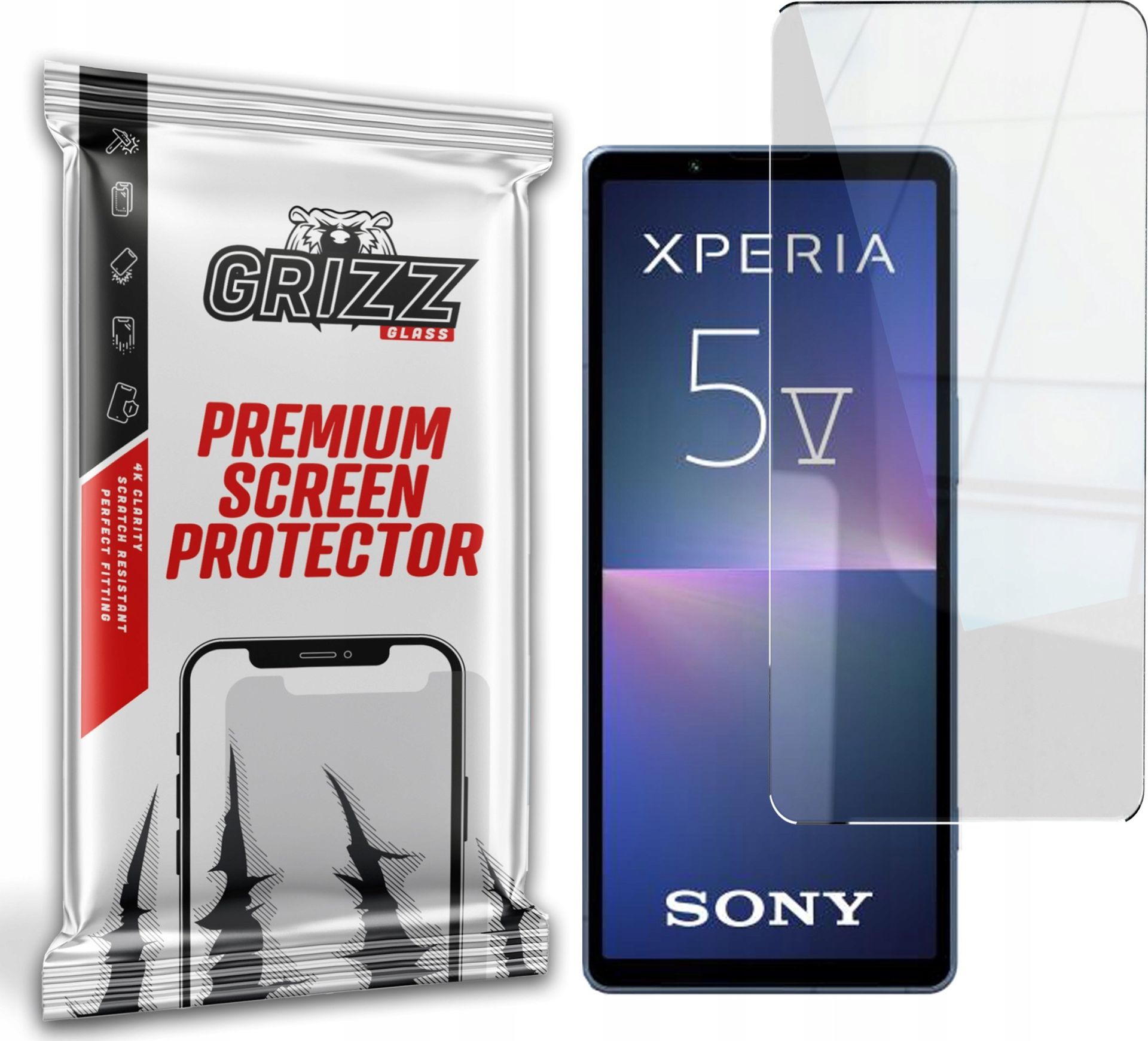 GrizzGlass Szkło hybrydowe GrizzGlass HybridGlass do Sony Xperia 5 V
