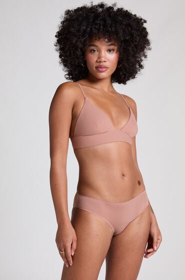 Hunkemöller Niewidoczne brazyliany Brązowy