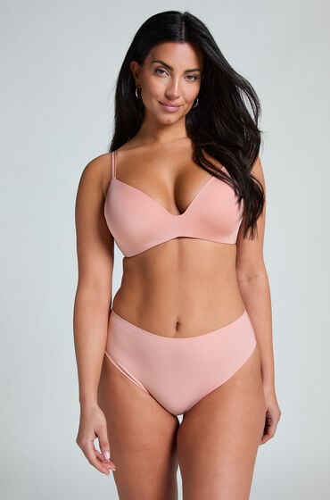 Hunkemöller Brazyliany Smooth Różowy