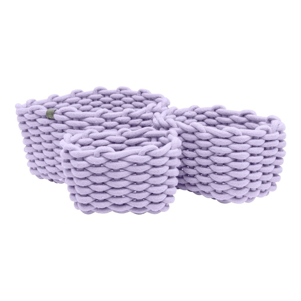 Tekstylne koszyki zestaw 3 szt. 30x25x19 cm Tom Tailor – Wenko