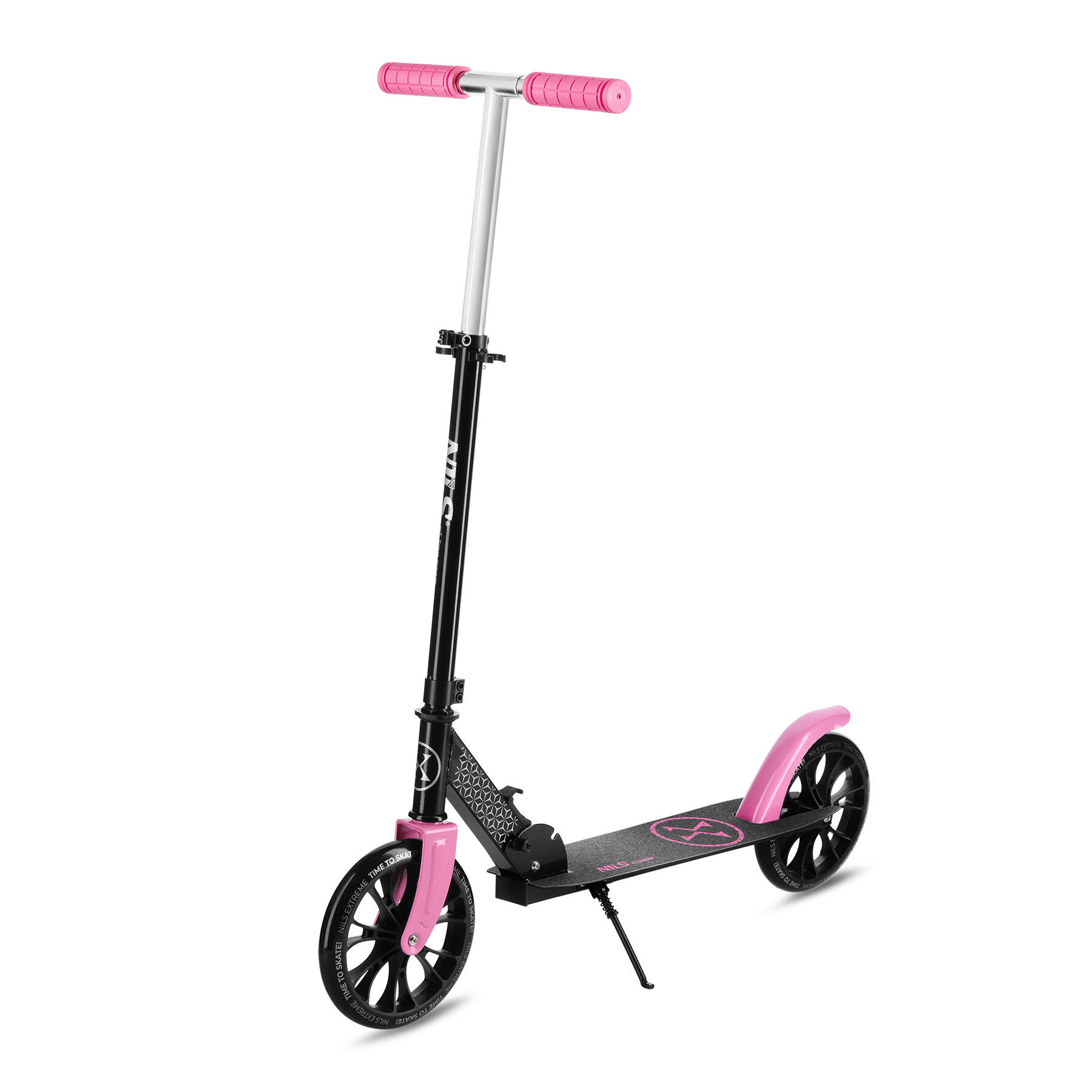 Hulajnoga NILS EXTREME HM1302 Czarno-różowy