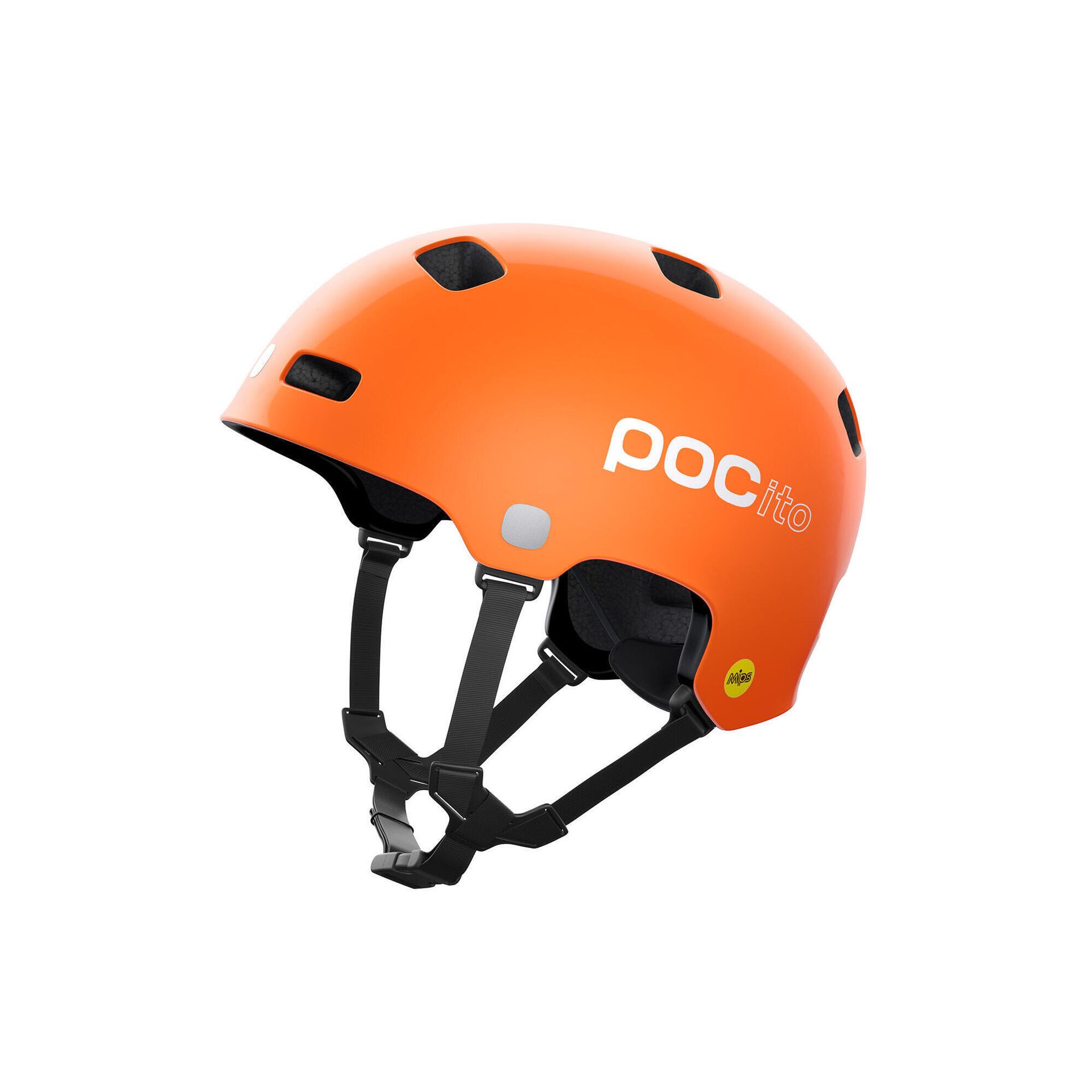 Kask dla dzieci POC POCito Crane MIPS - fluorescent orange