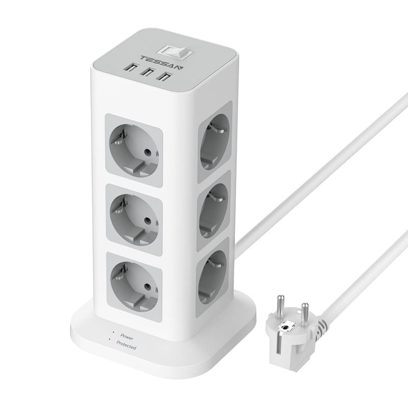 Listwa zasilająca TESSAN TS-TPS04-DE
