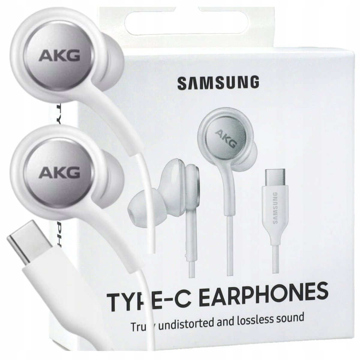Samsung AKG Type-C BIAŁE