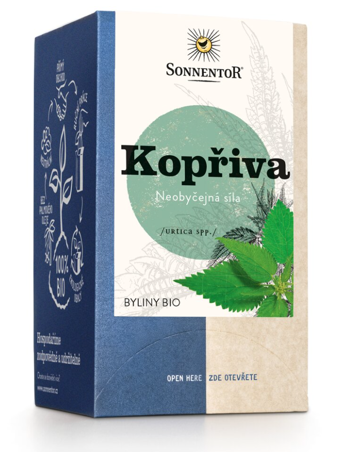 Sonnentor - Pokrzywa, torebki herbaty, ekologiczna, 18 szt.