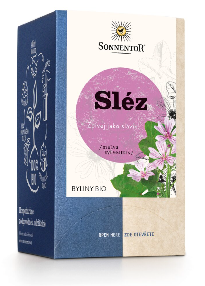 Sonnentor - Mallow, herbata w torebkach, ekologiczna, 18 szt.