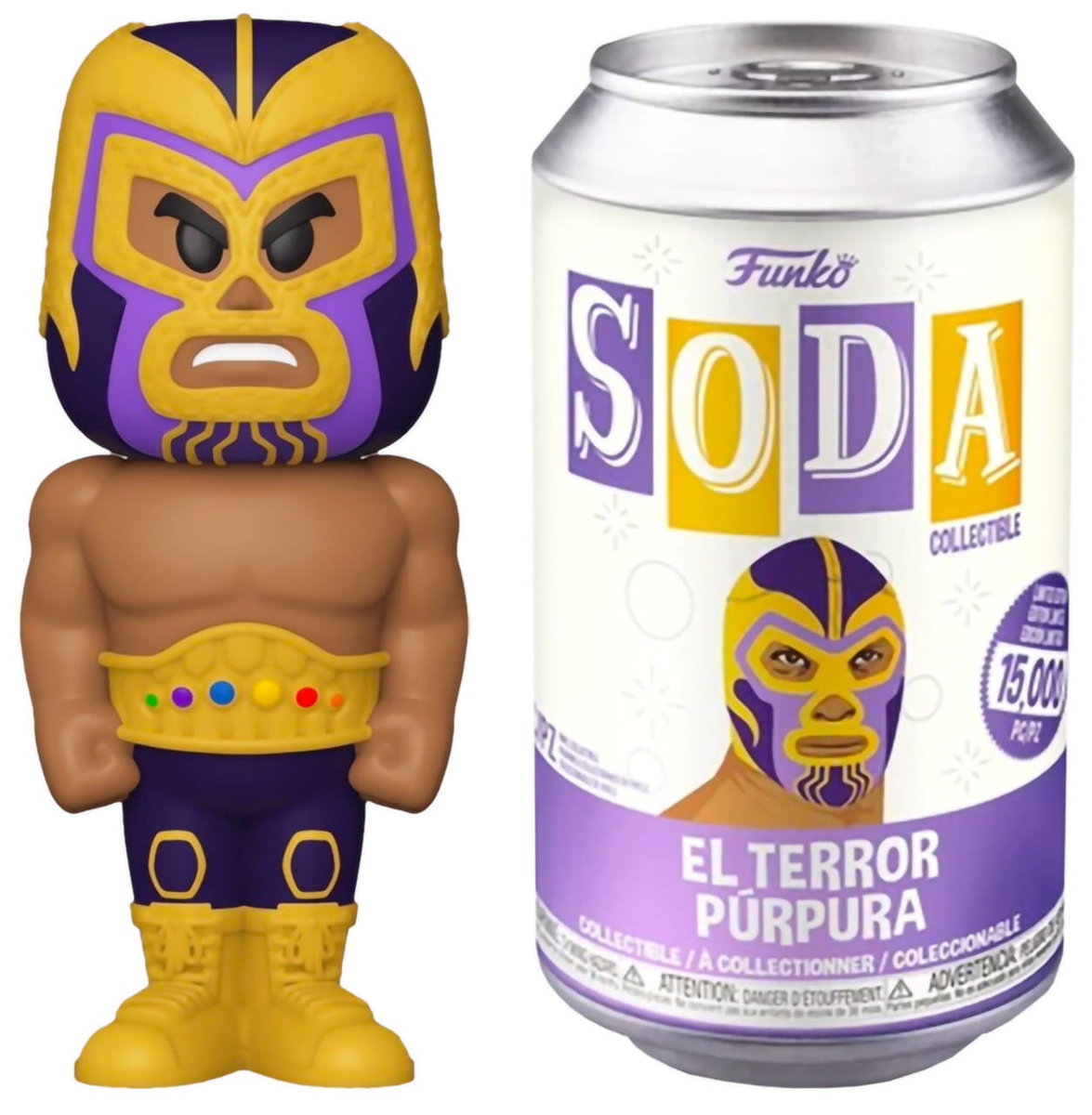 FUNKO 54510 Funko POP! SODA Luchadores Marvel Thanos