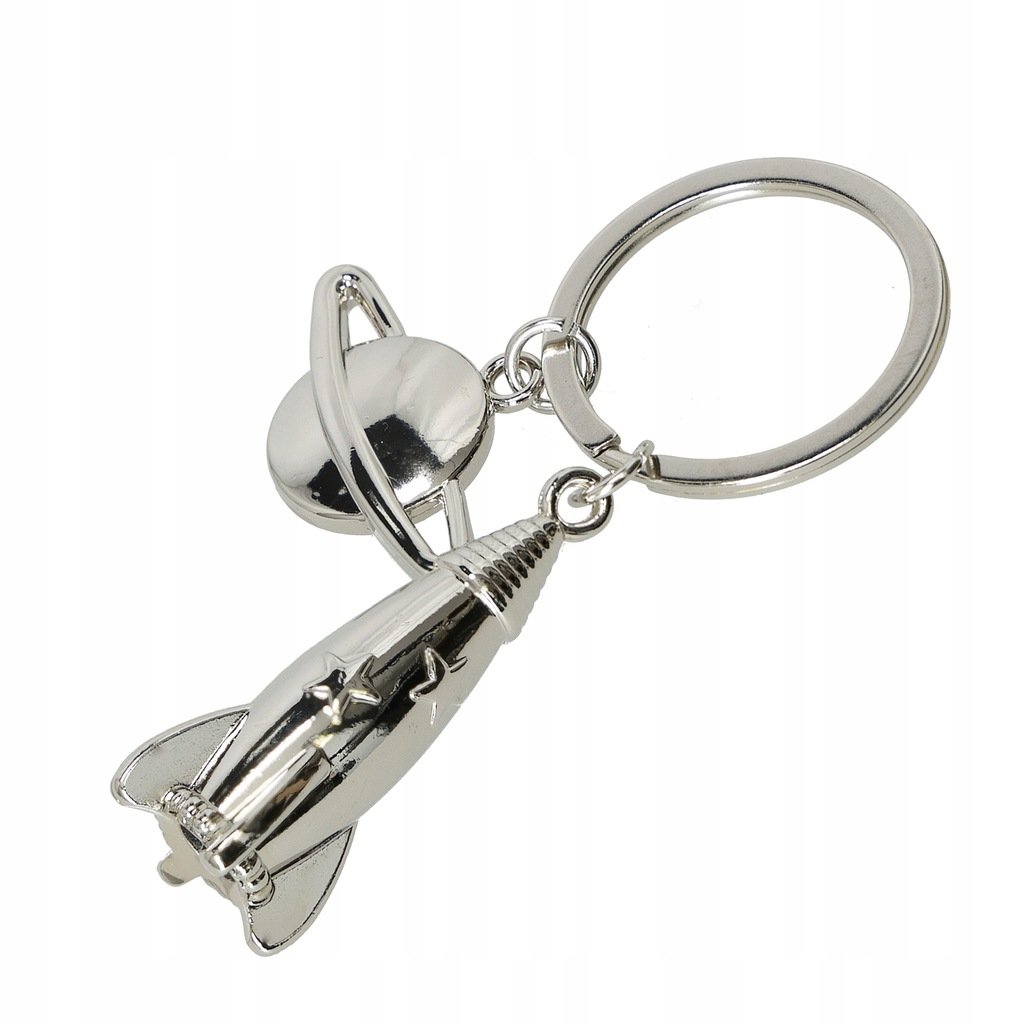 Breloczek do kluczy prezent dla chłopca rakieta kosmiczna kosmos kosmonauta