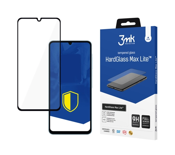 3mk HardGlass Max Lite Black do Samsung Galaxy A06
