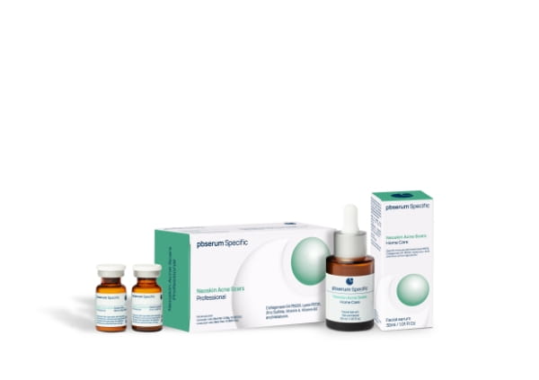 PBSerum Specific Acne Scars Professional (4 powder + 4x5ml)