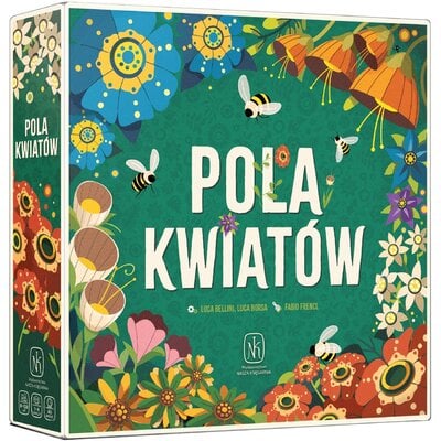 Gra planszowa NASZA KSIĘGARNIA Pola kwiatów