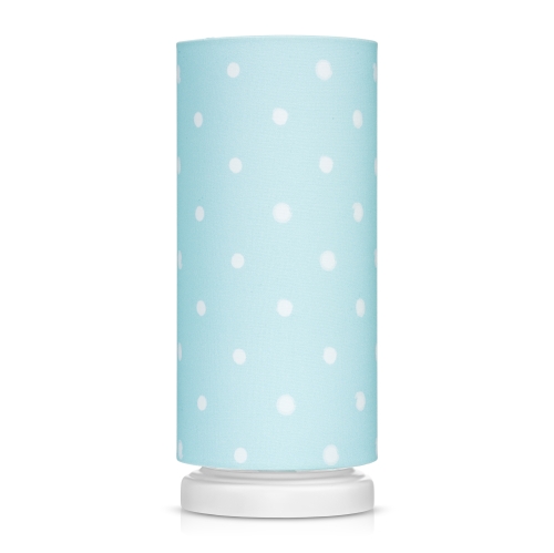 lampka nocna miętowa w kropki lovely dots mint