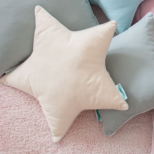 Poduszka ozdobna classic ecru 'star'