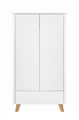 Szafa dwudrzwiowa biała zara