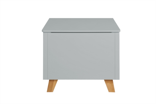 Skrzynia na zabawki szara zara