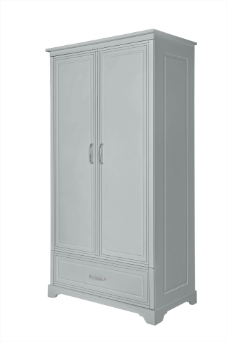 Szafa 2 drzwiowa szara melody