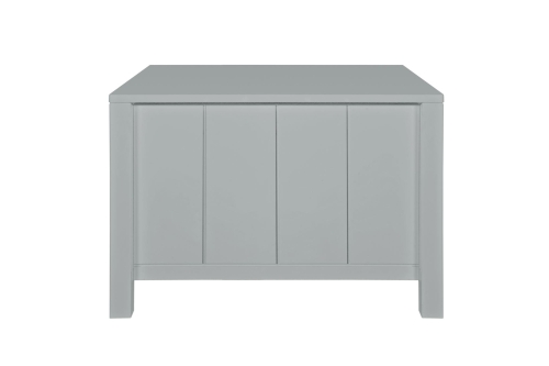 Skrzynia na zabawki dla dzieci szara allpin