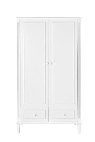 Szafa 2 drzwiowa biała bianka