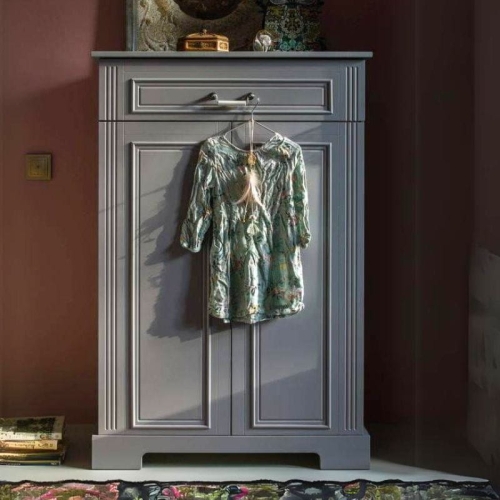 Komoda dwudrzwiowa szara ines neutral grey