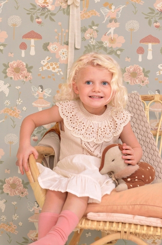 Tapeta dla dzieci Baśniowy Ogród Niebieski