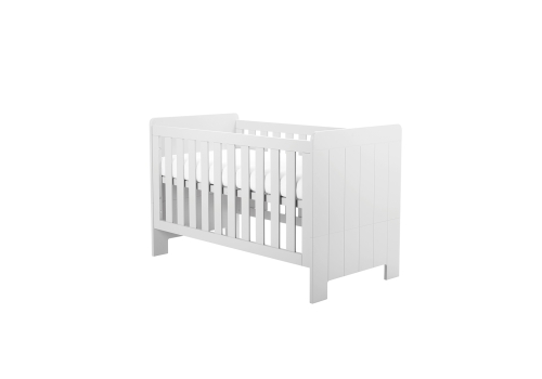 Łóżeczko tapczanik 140x70 białe pinio calmo