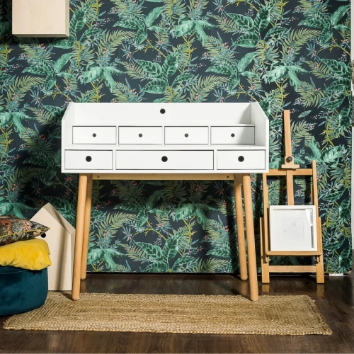 Biurko/sekretarzyk river biały