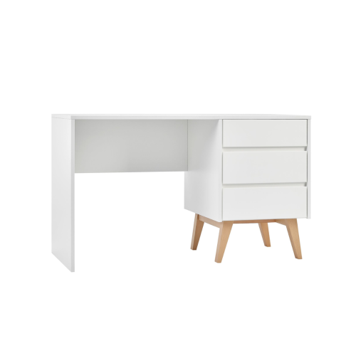 Biurko białe Pinio Swing 125cm x 62,5cm