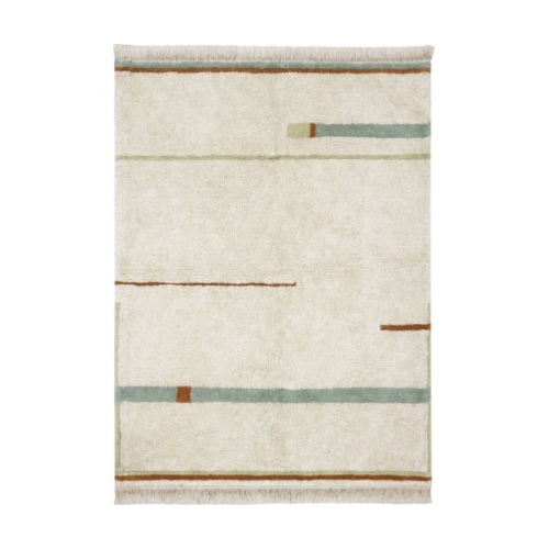 Dywan Bawełniany Lanes Vintage Blue M 140x200cm Lorena Canals