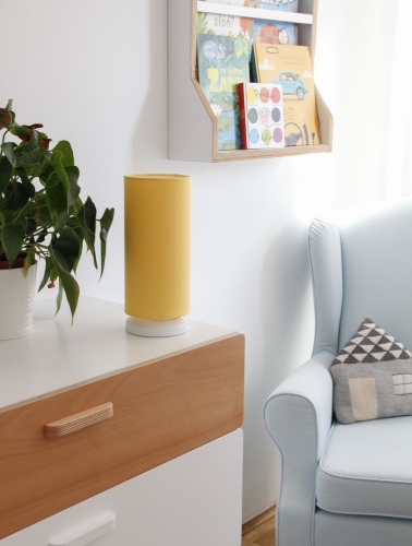 lampka nocna dla dzieci żółta classic yellow