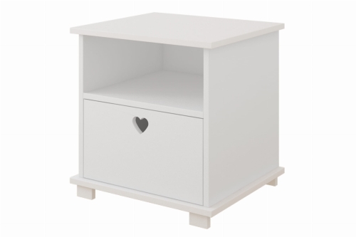 szafka nocna serca różne kolory