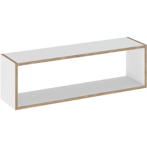 Półka prostokątna biała tutu white