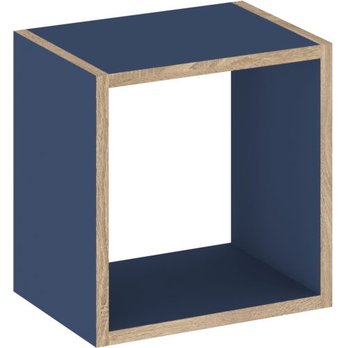 Półka kwadratowa niebieska tutu blue