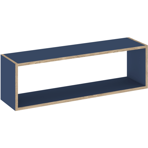 Półka prostokątna niebieska tutu blue