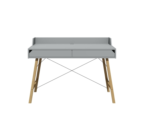 Biurko szare Lotta Grey 120x60