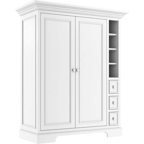 Szafa z regałem Maxime różne warianty kolorystyczne