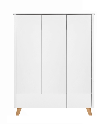 Szafa trzydrzwiowa biała zara