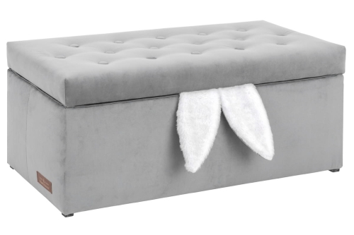 Lniana skrzynia somebunny różne kolory