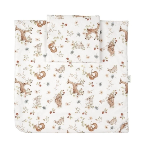 Pościel niemowlęca Rożek 2 w 1 Polski las