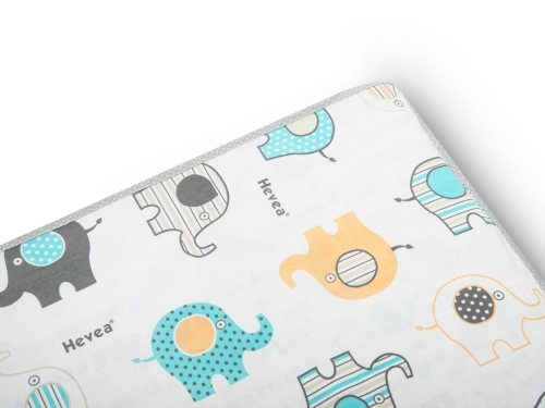 Ochraniacz 2w1 Hevea Milusie 120x60 (Słoniki Happy)