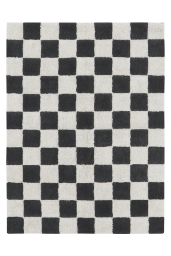 Dywan bawełniany Kitchen Tiles Dark Grey 120x160 cm Lorena Canals