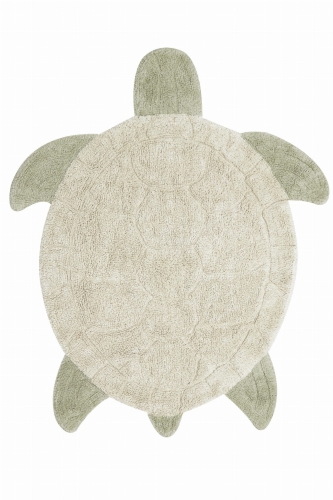 Bawełniany dywan Żółw morski 110 x 130 cm