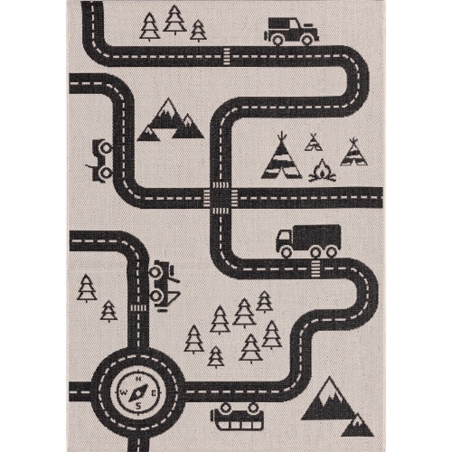 Dywan z ulicami Car Road 160x230cm