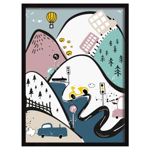 top Obrazek Colorful Traffic I 30x40cm