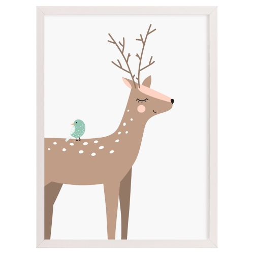 Obrazek Forest Friends deer 30x40cm