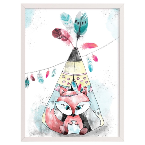 Obrazek Feathers&Dreams fox 30x40 cm