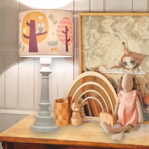 lampa dla dzieci sowie opowieści