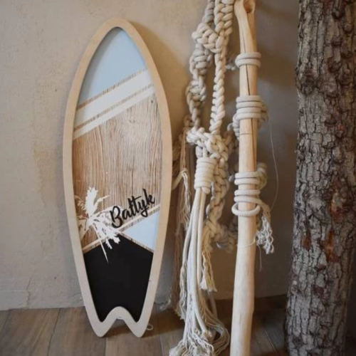 Lampa dekoracyjna deska surfingowa - morze, bałtyk