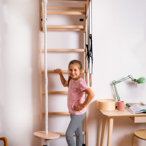 Drabinka gimnastyczna dla dzieci BenchK 111 + A204